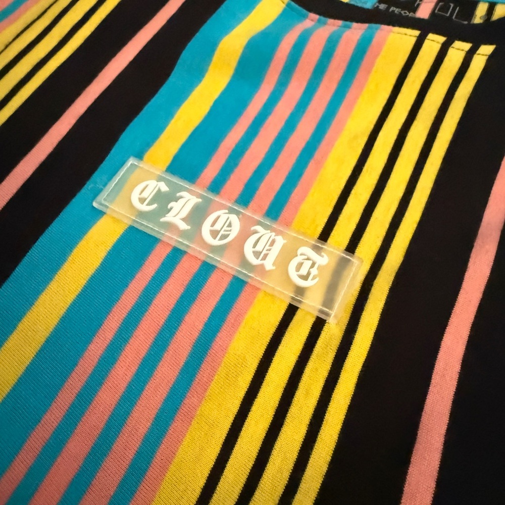 Clout Striped Multicolor Top